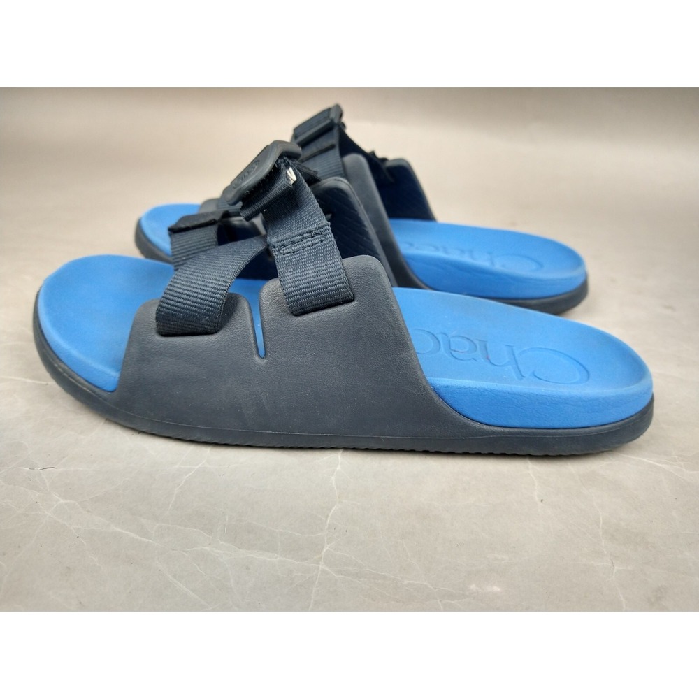 Chaco‎ Chillos Slide Sandals - Blue - Kids Youth Size 4 - Picture 5 of 12